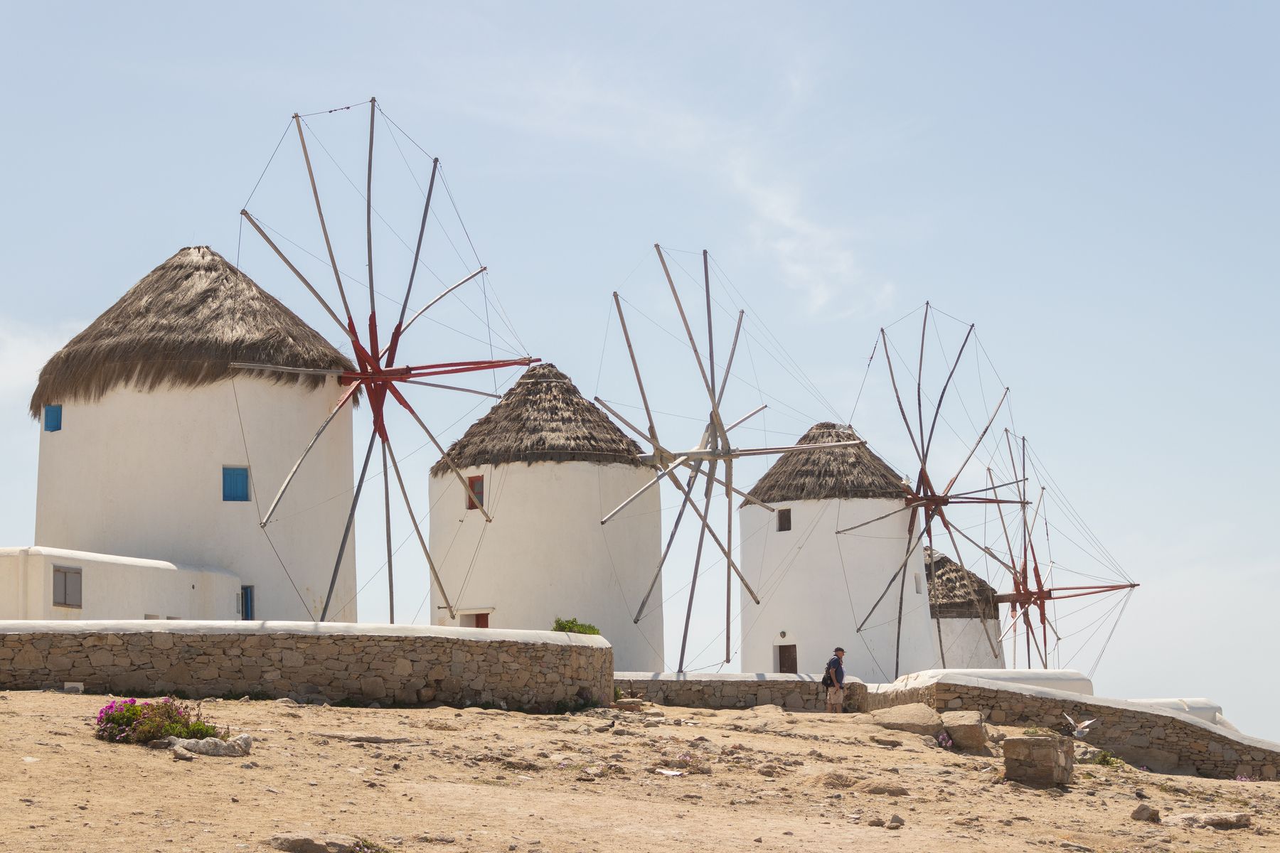 Windmills in Mykonos