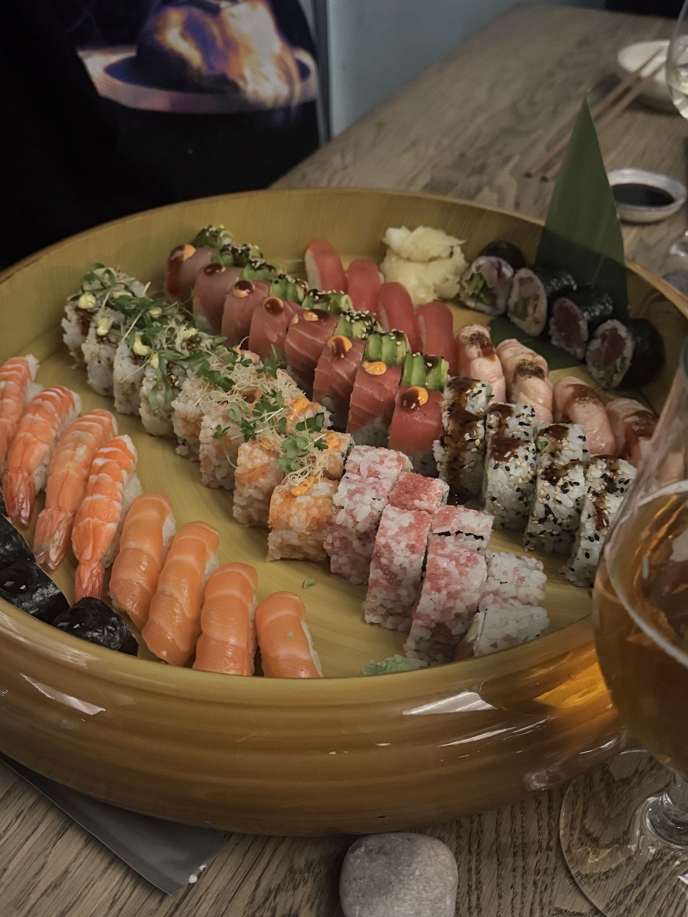 Sushi platter